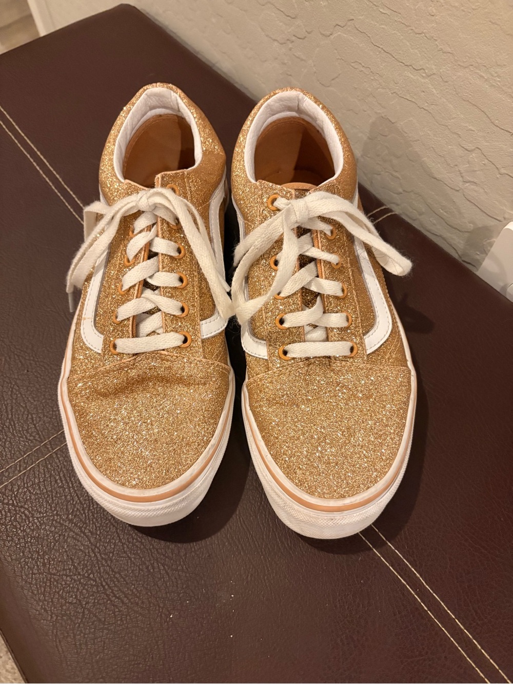 Vans Glitter Gold old skool Low-Top Sneakers